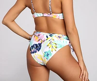 Tiki Paradise Palm Tree Bikini Bottoms