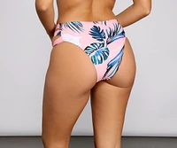 Pretty Palm Paradise Bikini Bottoms