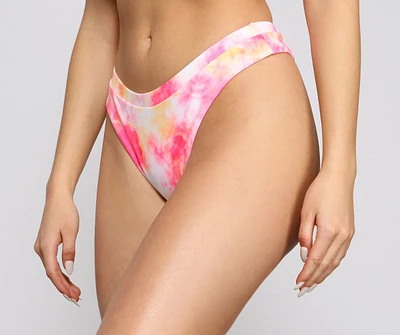 Groovy Days Tie Dye Bikini Bottoms