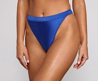 So Haute High Waist Bikini Bottoms