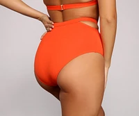 Makin' Waves High Waist Bikini Bottoms