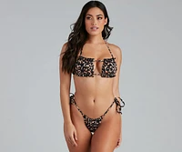 Spotted On Trend Low Rise Bikini Bottoms