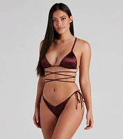 Under Wraps Tie Bikini Bottoms