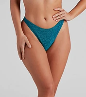 So Luxe Lurex Bikini Bottoms