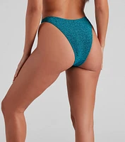 So Luxe Lurex Bikini Bottoms