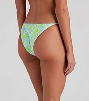 Sassy Swirl Hipster Bikini Bottoms