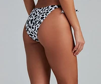 Chic Ranchero Cow Bikini Bottoms