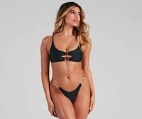 Chic Babe Low-Rise Swim Bottoms