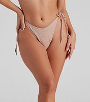 Get That Glitzy Glow Bikini Bottoms