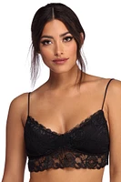 Everyday Long Line Lace Bralette