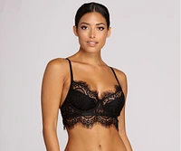 Love Lace Scalloped Bra