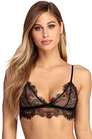 Eyelash Lace Bralette