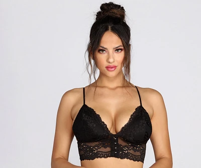 A Love For Lace Padded Bralette