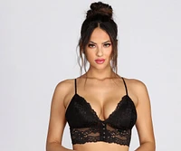 A Love For Lace Padded Bralette