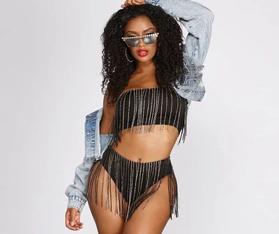 Temperatures Rising Fringe Bandeau