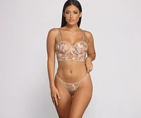 Romantic Nights Bra And Panty Set