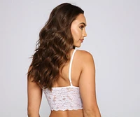 Love Of Lace Hook And Eye Bralette