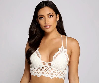 Lace N' Luxe Crochet Bralette