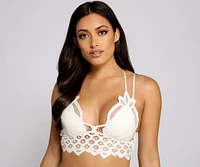 Lace N' Luxe Crochet Bralette