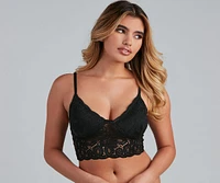 Effortless And Sultry Lace Bralette