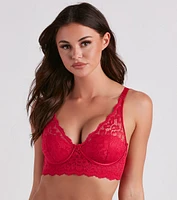 Love With Lace Longline Bra