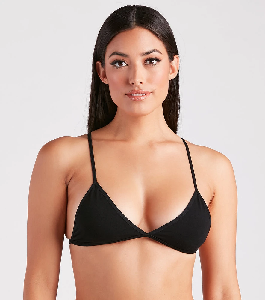 Everyday Staple Seamless Triangle Bralette