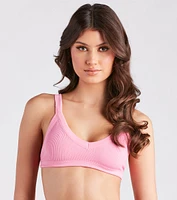 Seamless Scoop Neck Tank Bralette