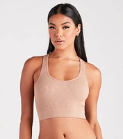 Coveting This Basic Seamless Racerback Bra Top