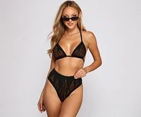 Hot Flame High Waist Briefs