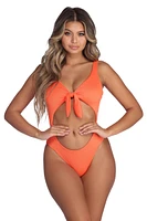 Ribbed And Ready Swimsuit