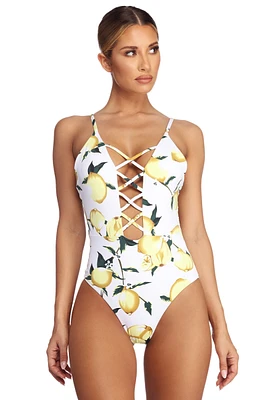 You're The Zest Monokini