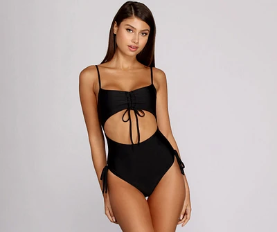 Hips Don't Lie Cutout Swimsuit