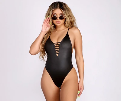Sunkissed Shimmer Swimsuit