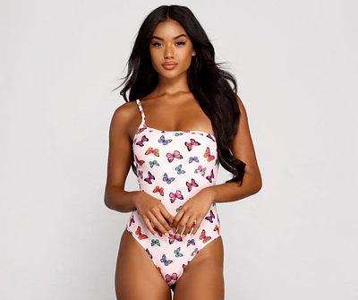 Bold And Flirty One-Piece Swimsuit