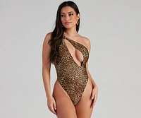 Purrfect Poolside Look Swimsuit