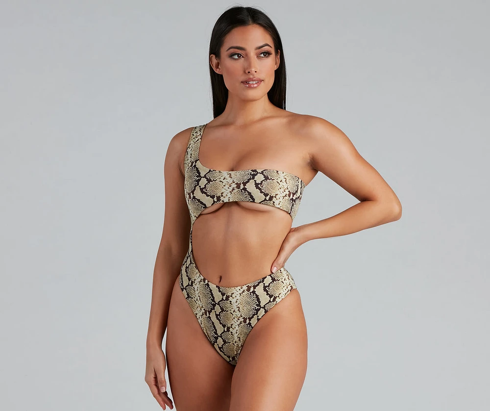 Fiercely Bold Cutout Swimsuit