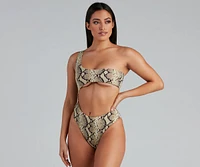 Fiercely Bold Cutout Swimsuit