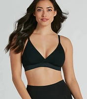 Feeling Good Seamless V-Neck Bralette