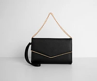 Instant Success Faux Leather Cross-body Purse