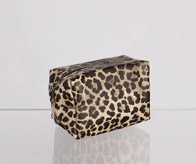 Stylish And Sassy Leopard Print Makeup Bag