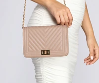 Casually Quilted Crossbody Purse
