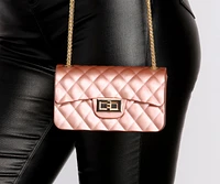 Quilted Matte Cross Body