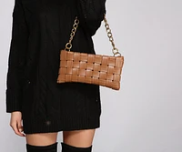 Trendy Babe Faux Leather Shoulder Bag