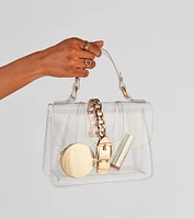 Clearly Yours Top Handle Bag