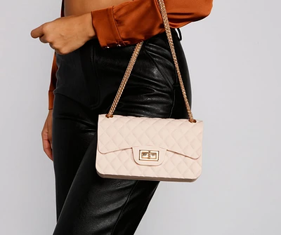 Live That Luxe Life Crossbody Purse