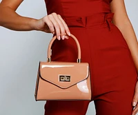 Classic Sophistication Faux Leather Purse