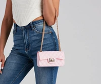 Fashion Jelly Quilted Crossbody