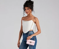Fashion Jelly Quilted Crossbody