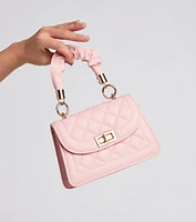 Quilted Cutie Mini Crossbody Tote Bag