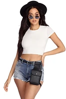 Trendy Belted Fanny Pack